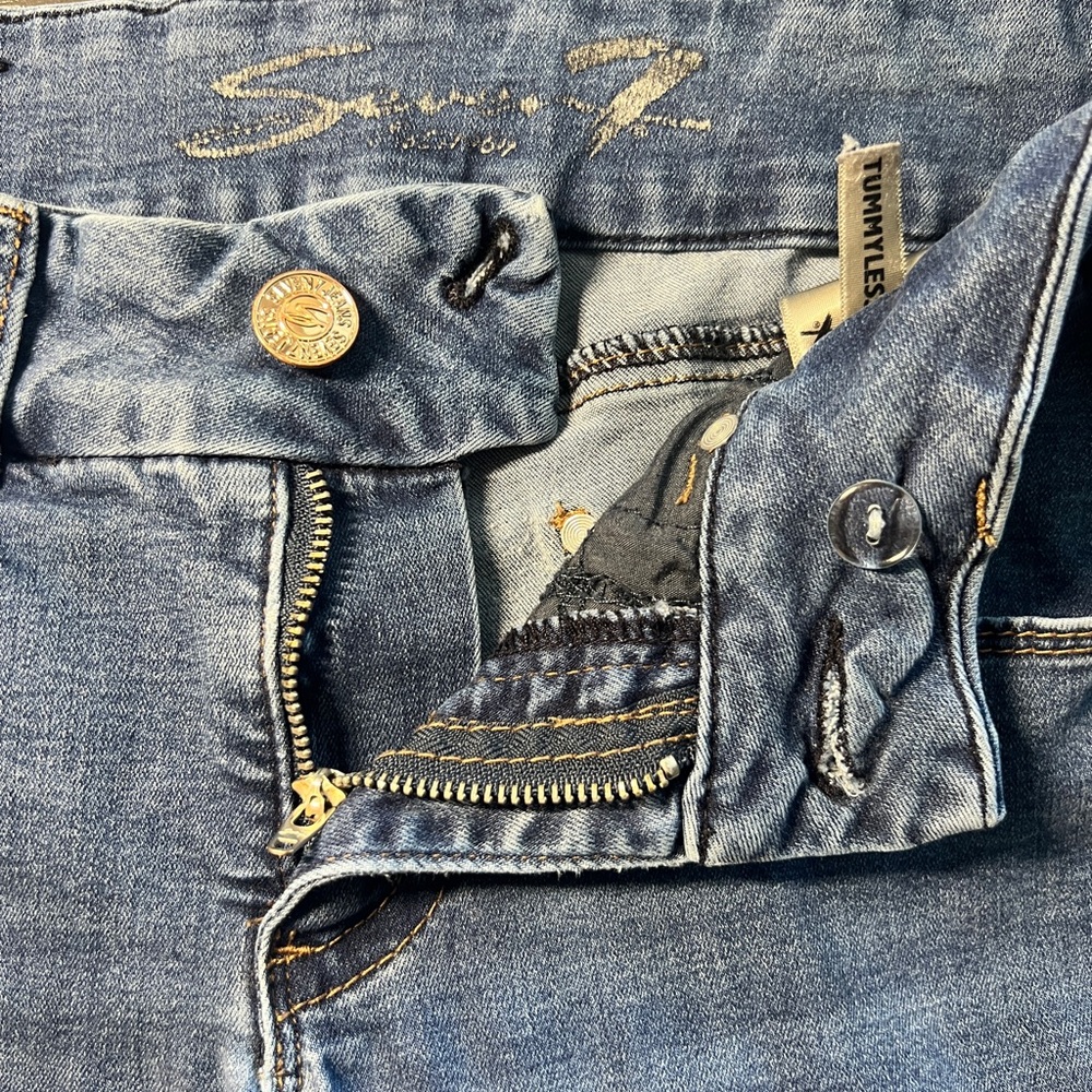 Seven7 jeans tummyless jeans - size 8 - Picture 7 of 7